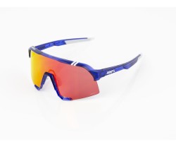 Cykelglasögon 100% Trek Team Edition S3 solglasögon med HiPER-lins Blå/Röd